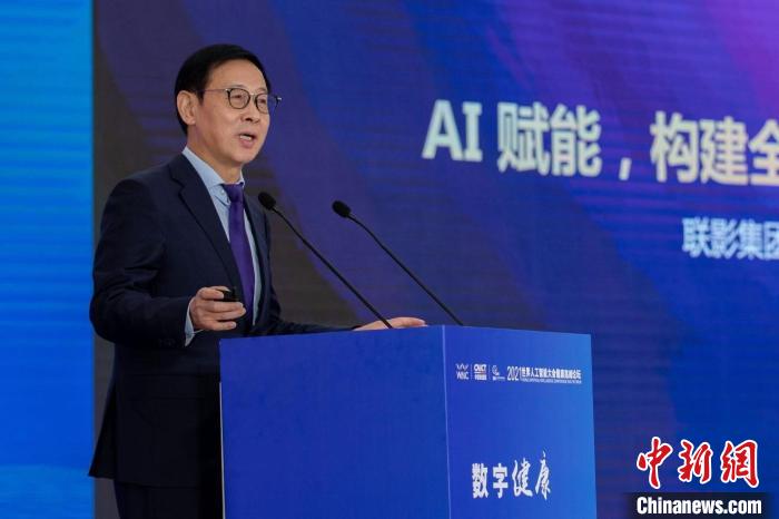 薛敏表示，分子影像专用“中国芯”已经研发成功，全线医学影像AI专用芯片正在攻关中。　联影供图